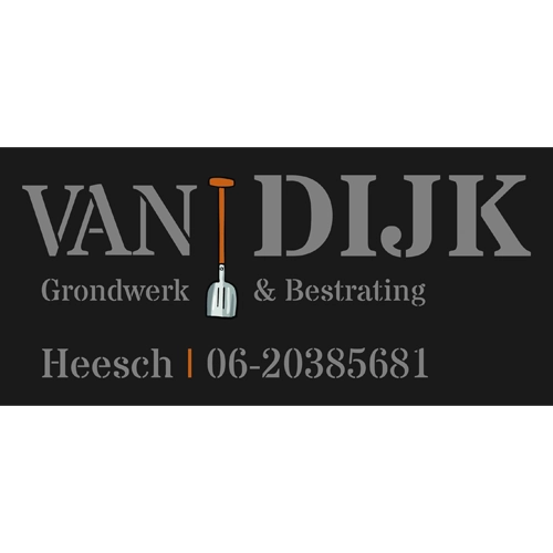 Sponsor Van Dijk Grondwerken en bestrating | Mini Heesch